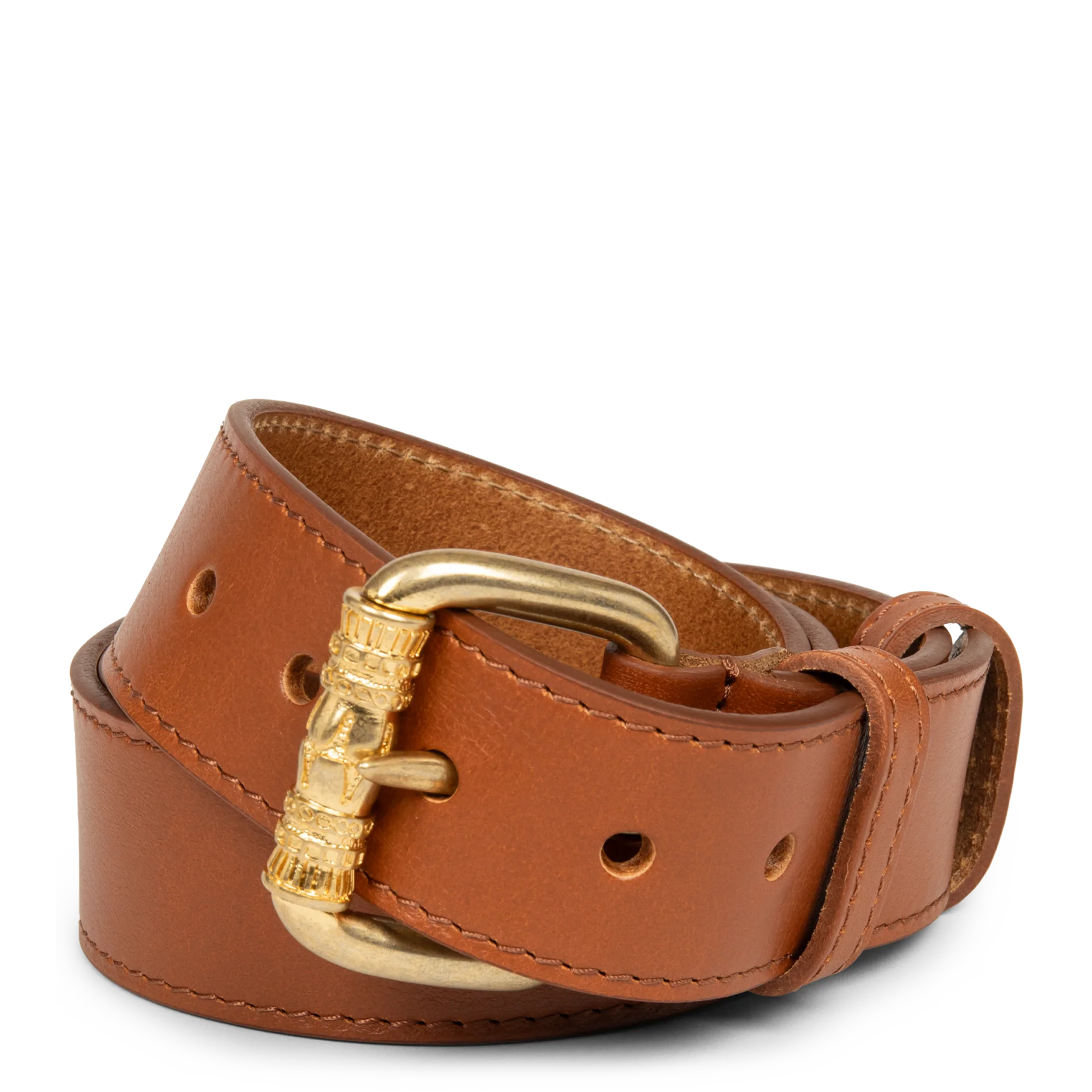 Ceinture - Ceinture Cuir Lisse Femme - Image 6