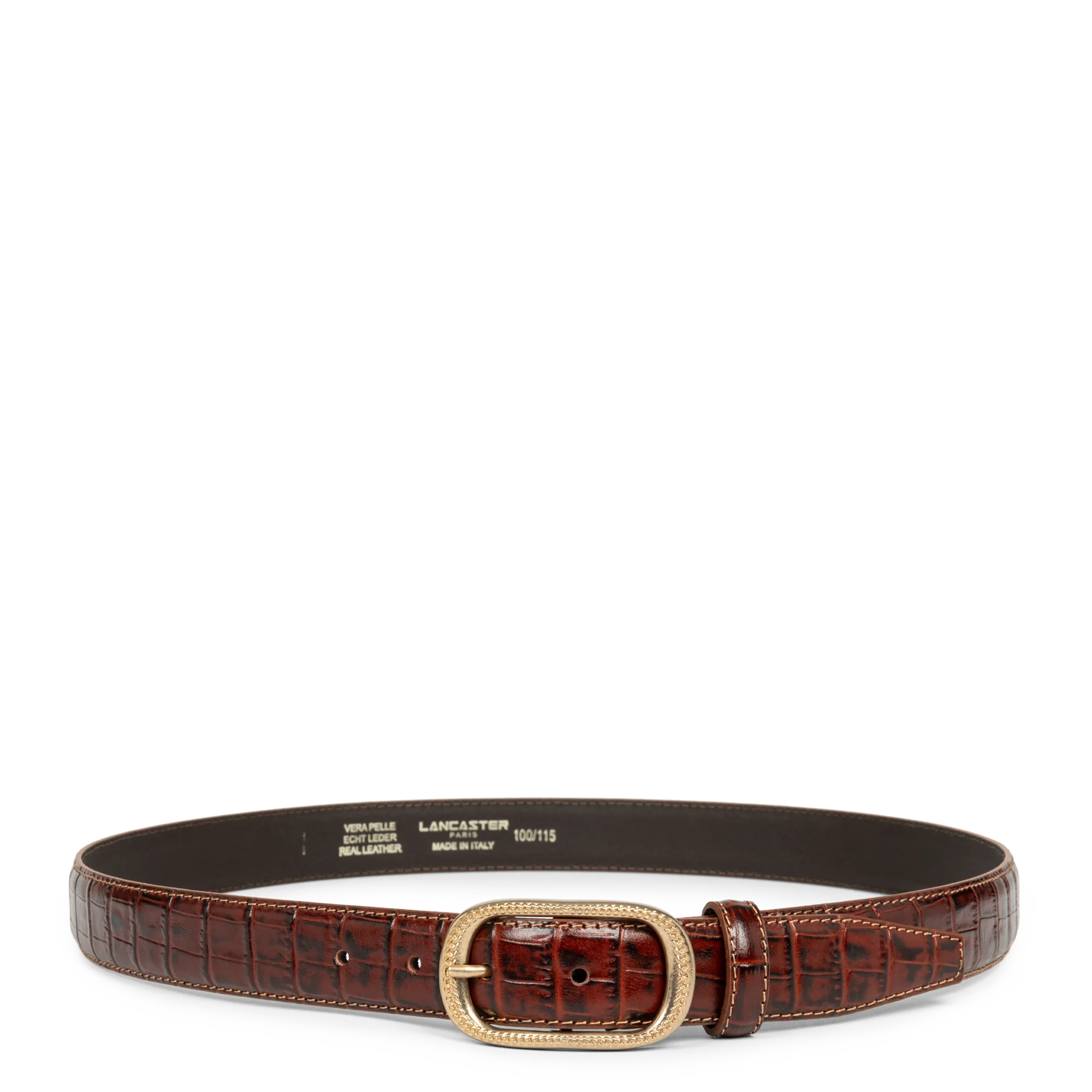 Ceinture - Ceinture Cuir Croco Femme - Image 5