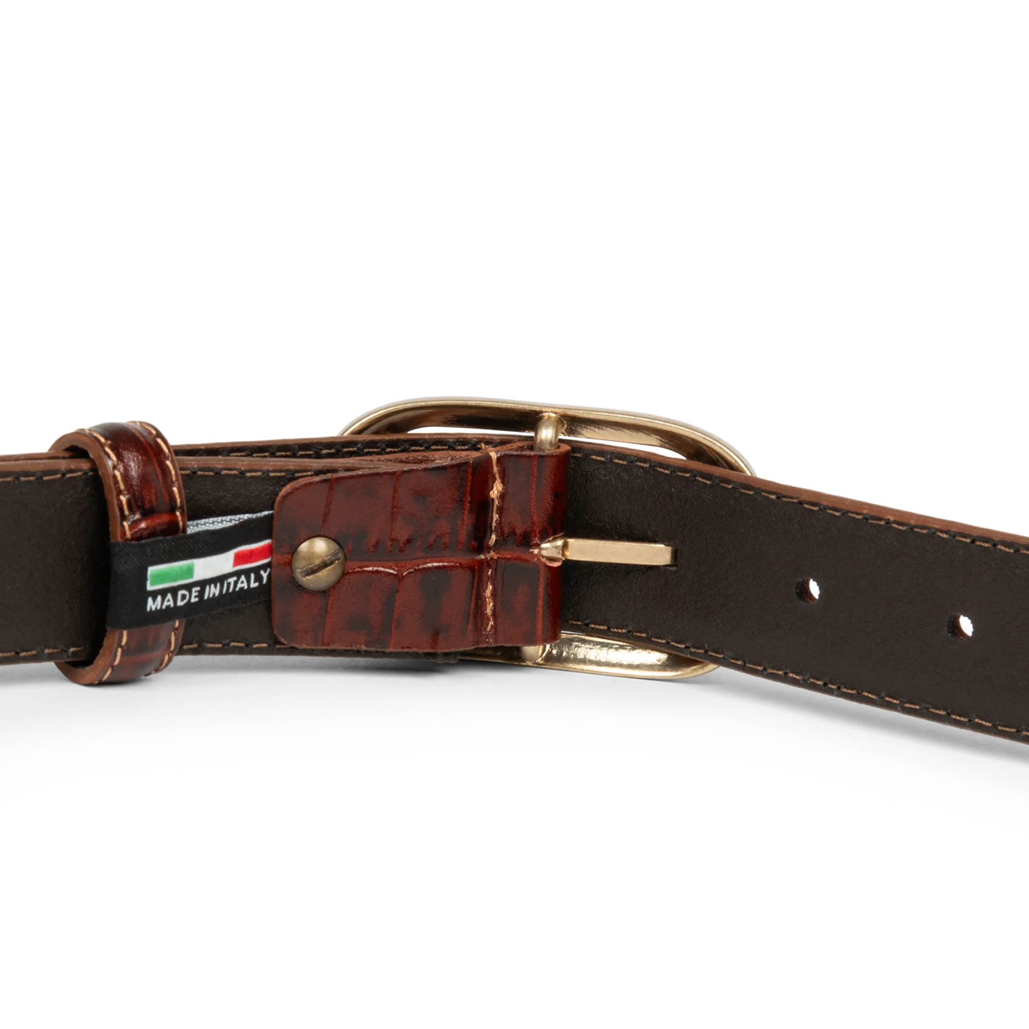 Ceinture - Ceinture Cuir Croco Femme - Image 8