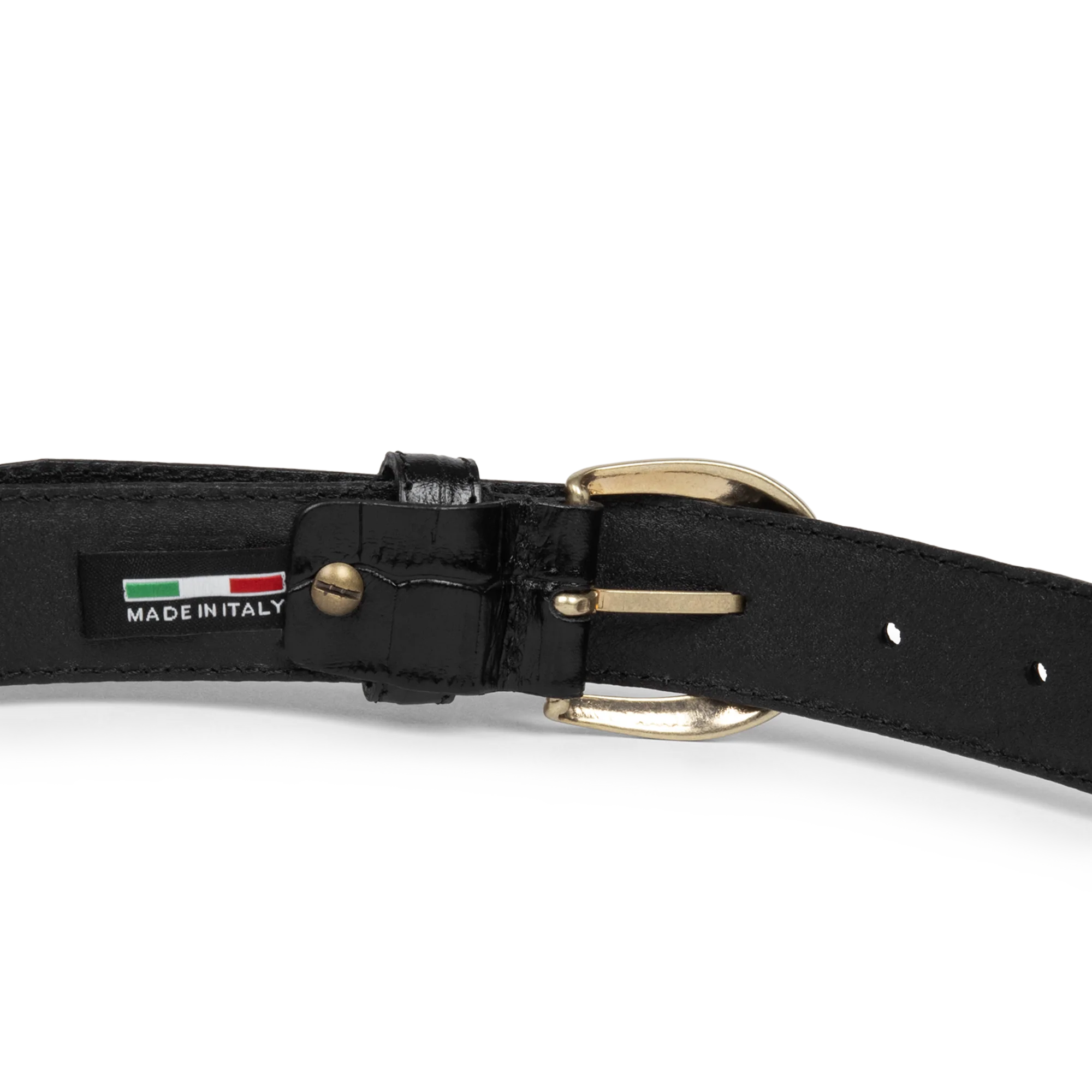 Ceinture - Ceinture Cuir Croco Femme - Image 4