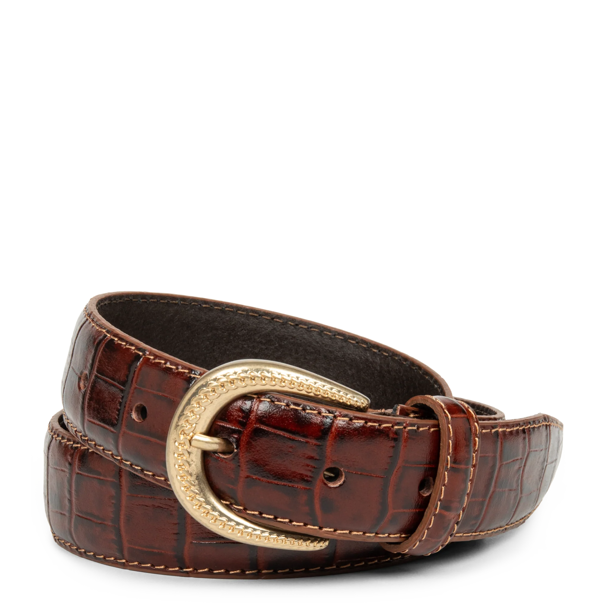 Ceinture - Ceinture Cuir Croco Femme - Image 6