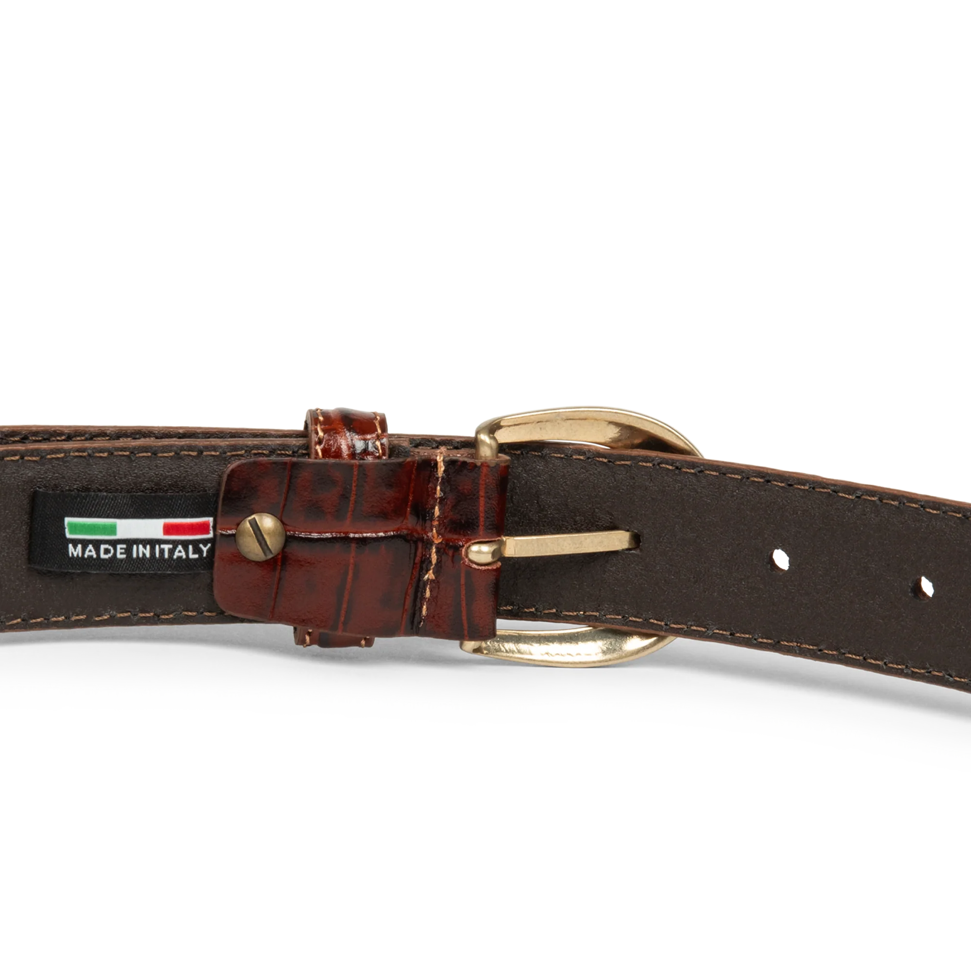 Ceinture - Ceinture Cuir Croco Femme - Image 8