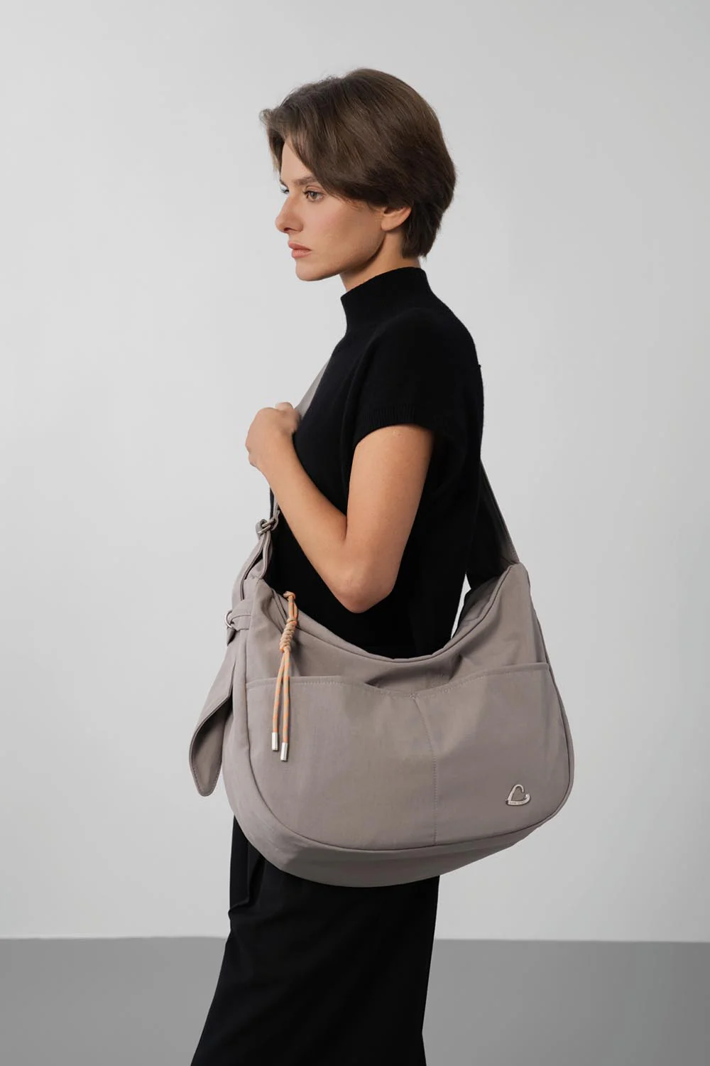 Très grand sac besace - Basic Love - Image 14