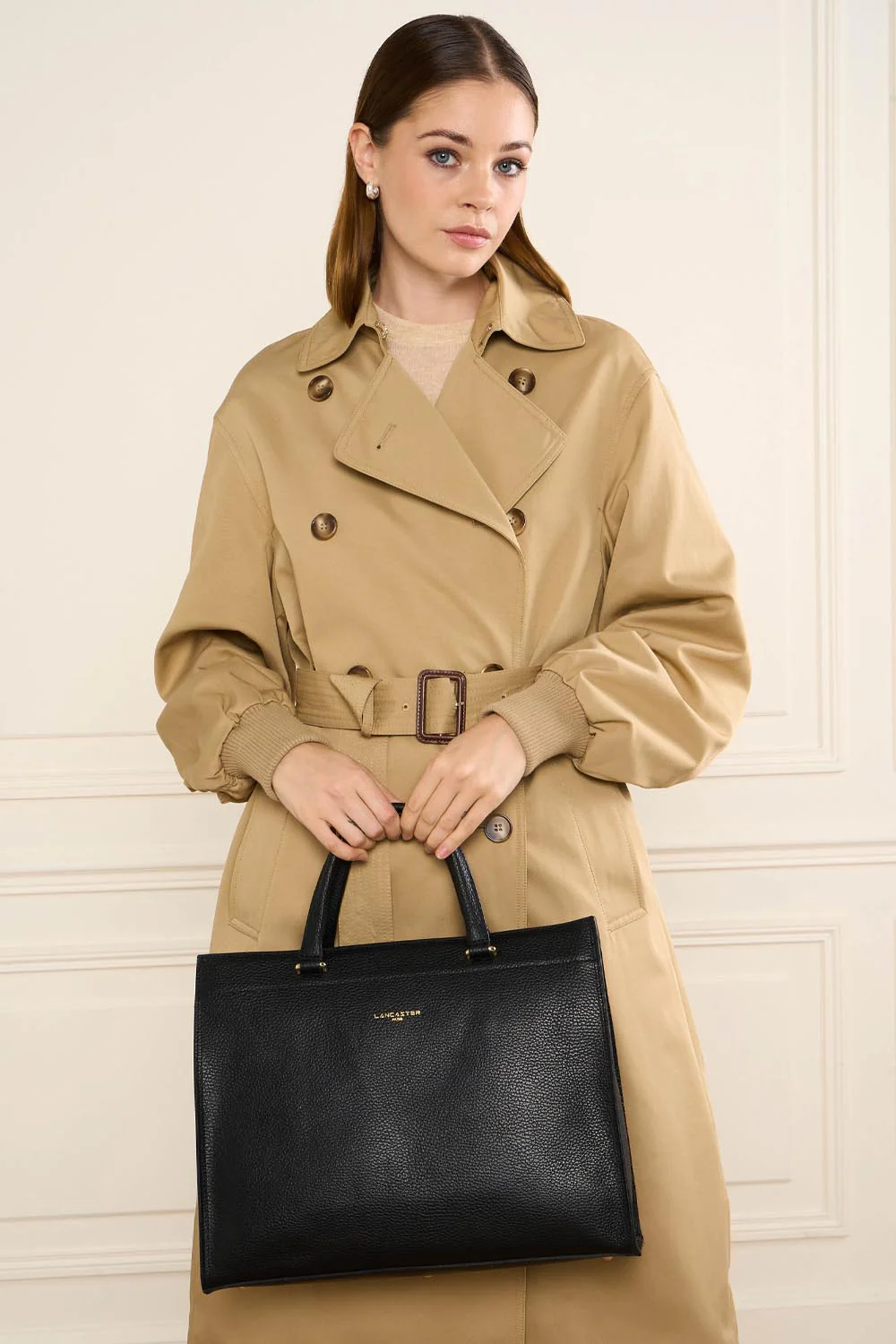 Grand sac cabas main - Foulonné Double DAILY - Image 18
