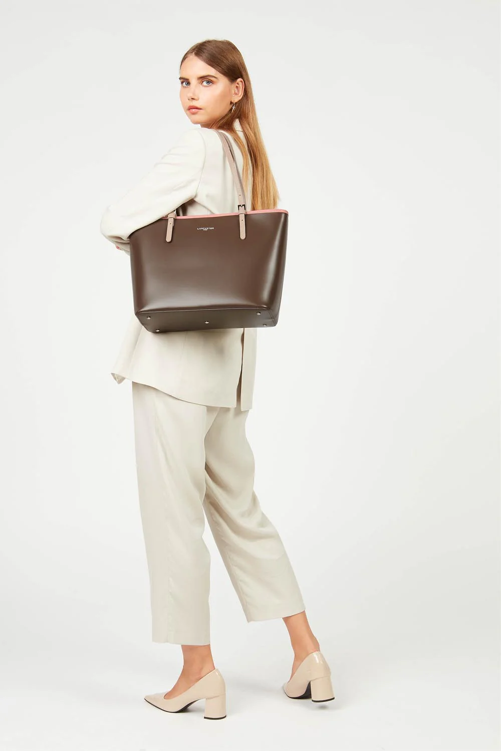 Grand sac cabas épaule - Smooth - Image 40