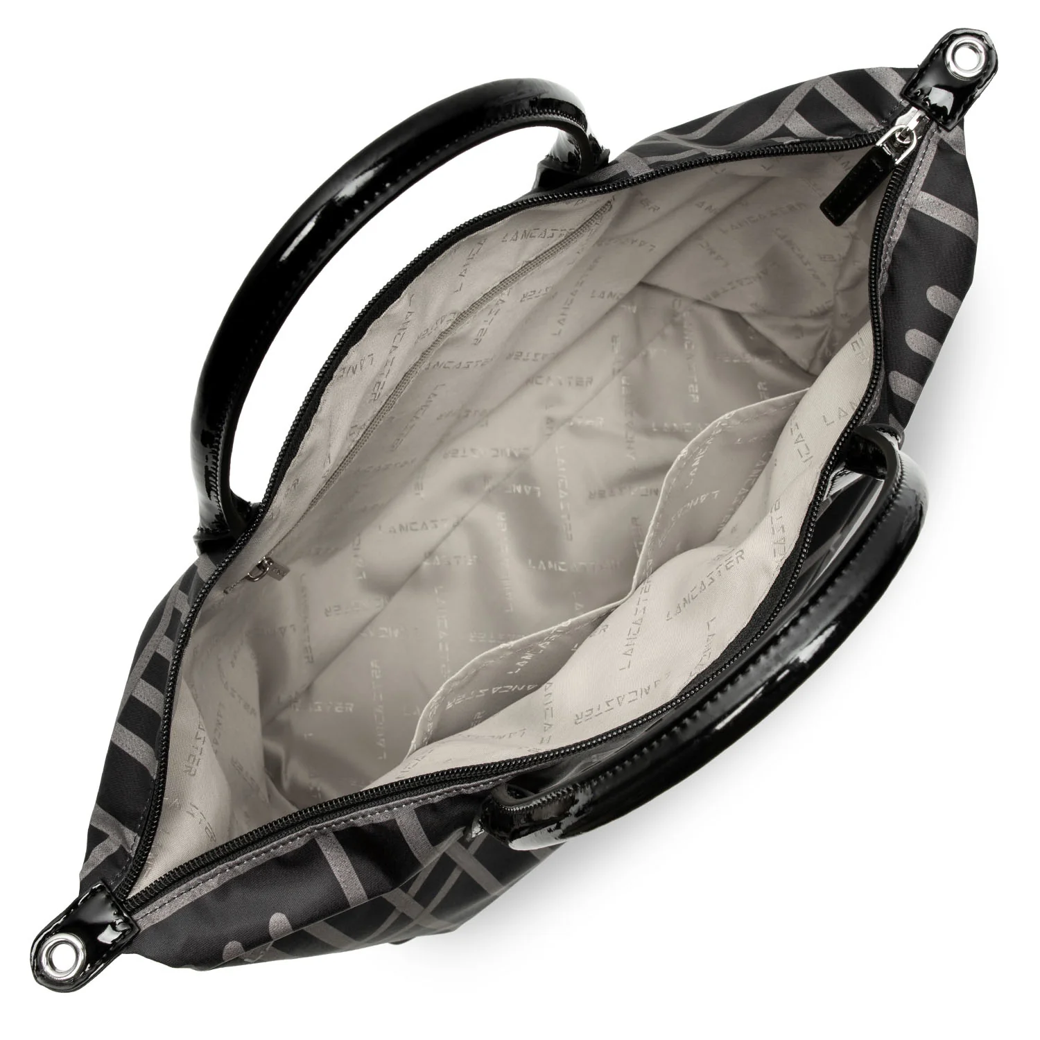 Grand sac cabas main - Basic Verni - Image 10