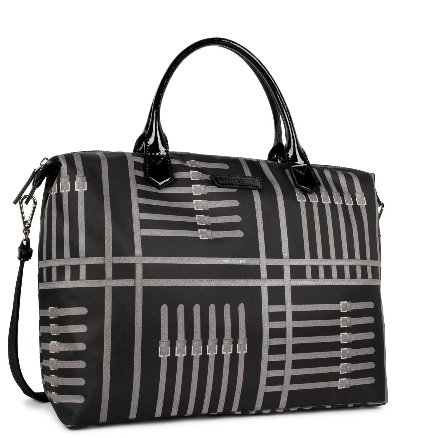 Grand sac cabas main - Basic Verni - Image 8