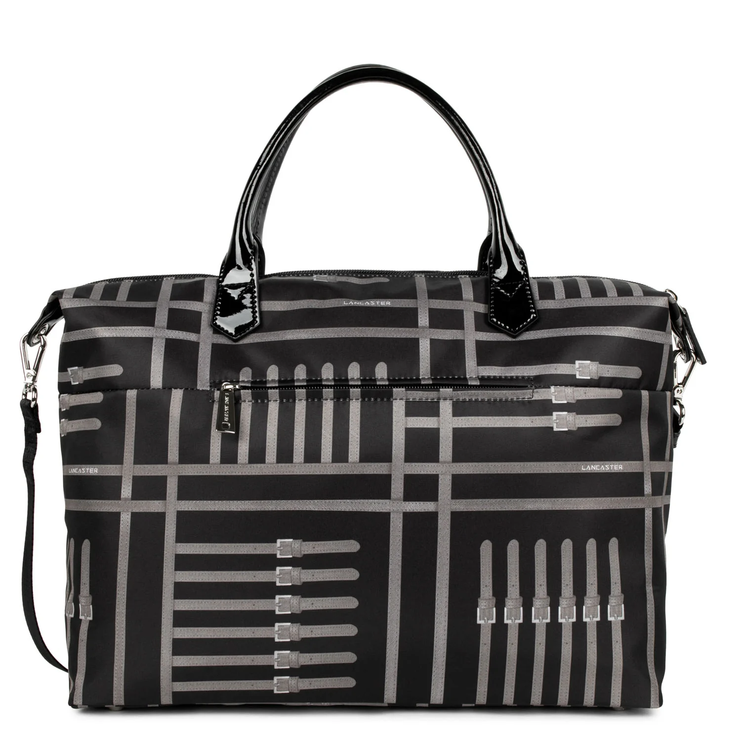 Grand sac cabas main - Basic Verni - Image 9