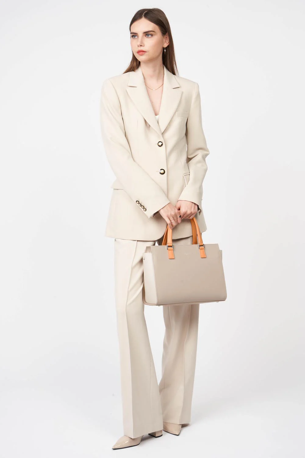 Grand sac cabas main - Smooth - Image 94