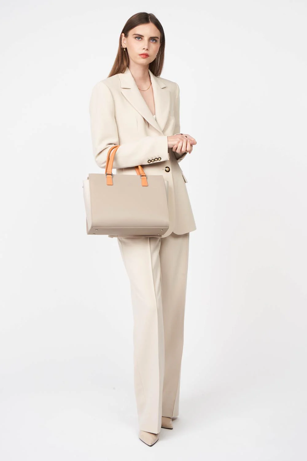 Grand sac cabas main - Smooth - Image 95