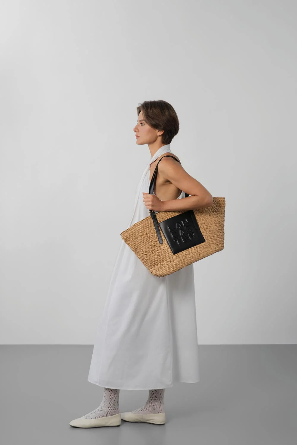 Grand sac cabas épaule - Le panier - Image 10