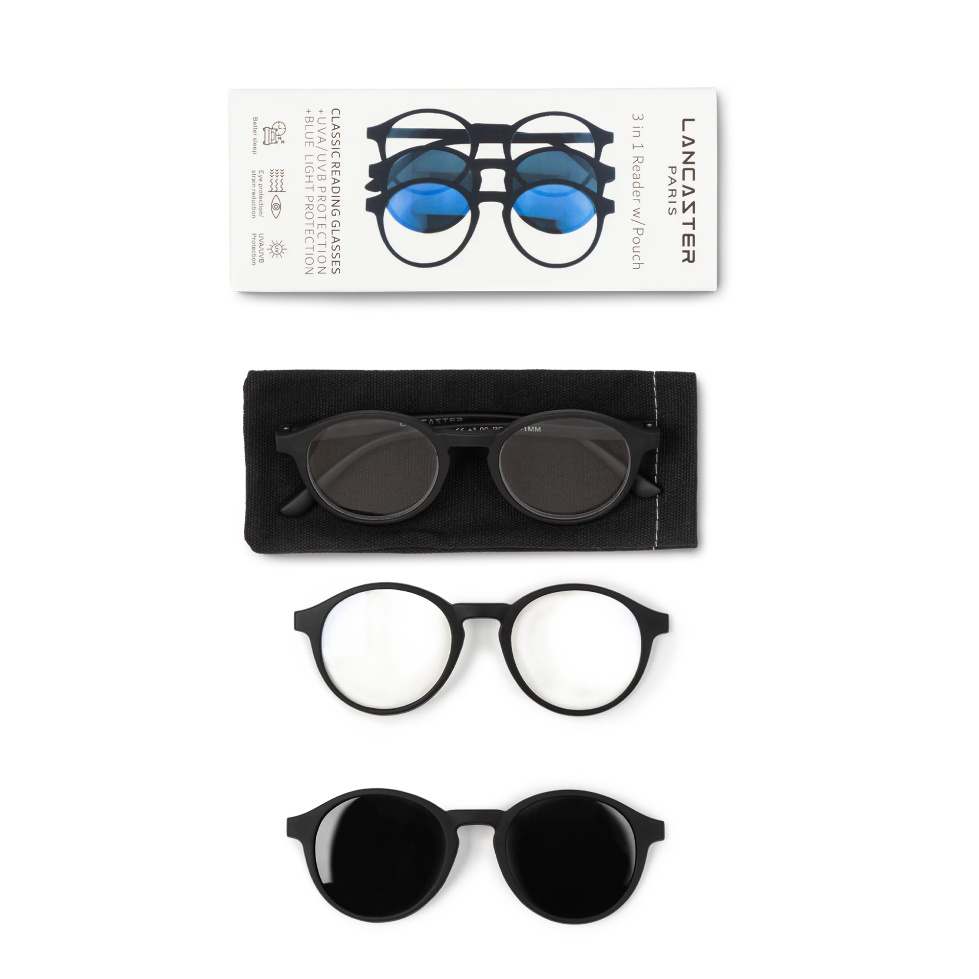 Lunettes de lecture 3-en-1 - Eyewear - Image 42