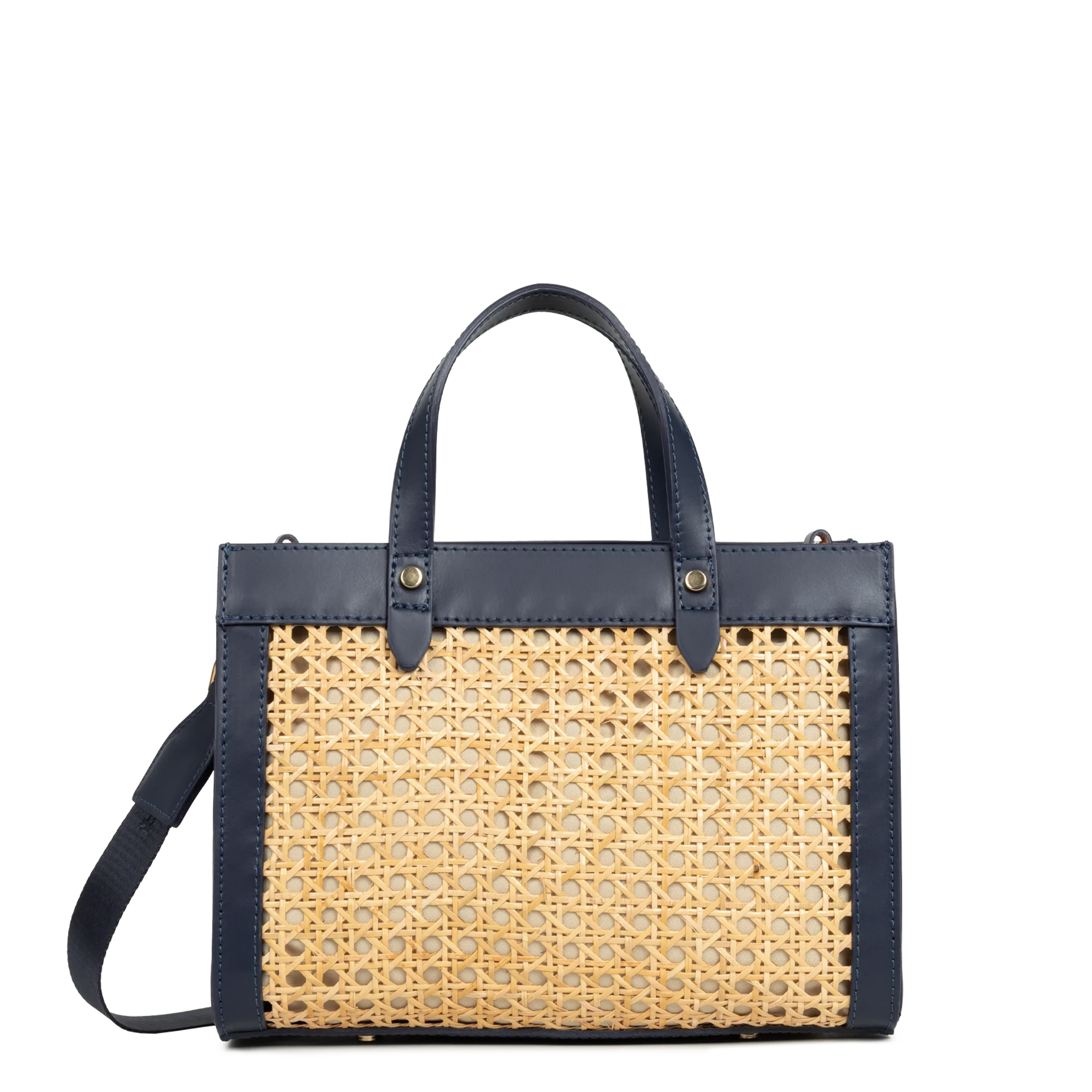 Petit sac cabas main - Cannage Rotin - Image 15