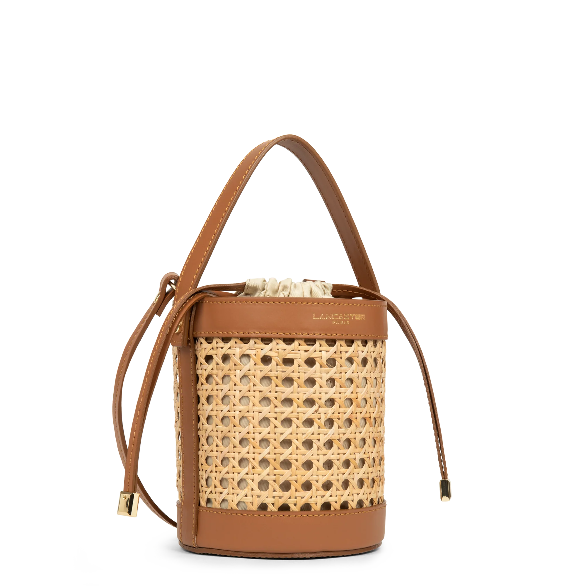 Petit sac seau - Cannage Rotin - Image 12