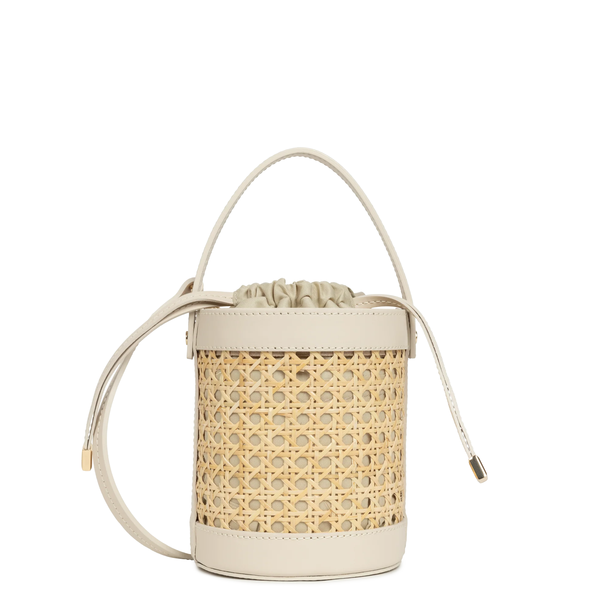 Petit sac seau - Cannage Rotin - Image 17