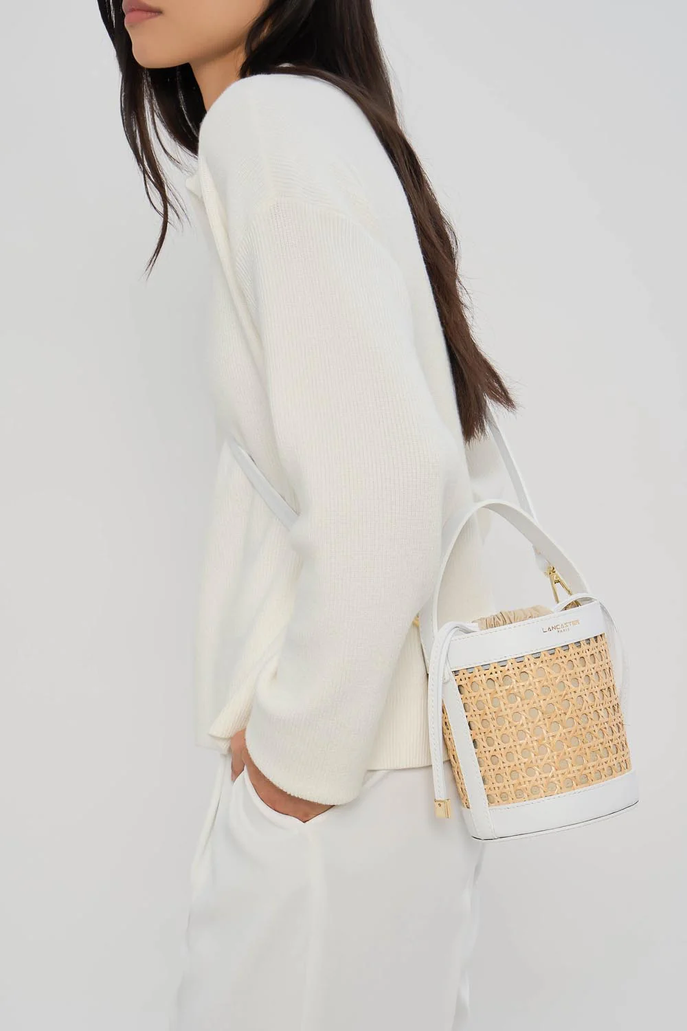 Petit sac seau - Cannage Rotin - Image 32
