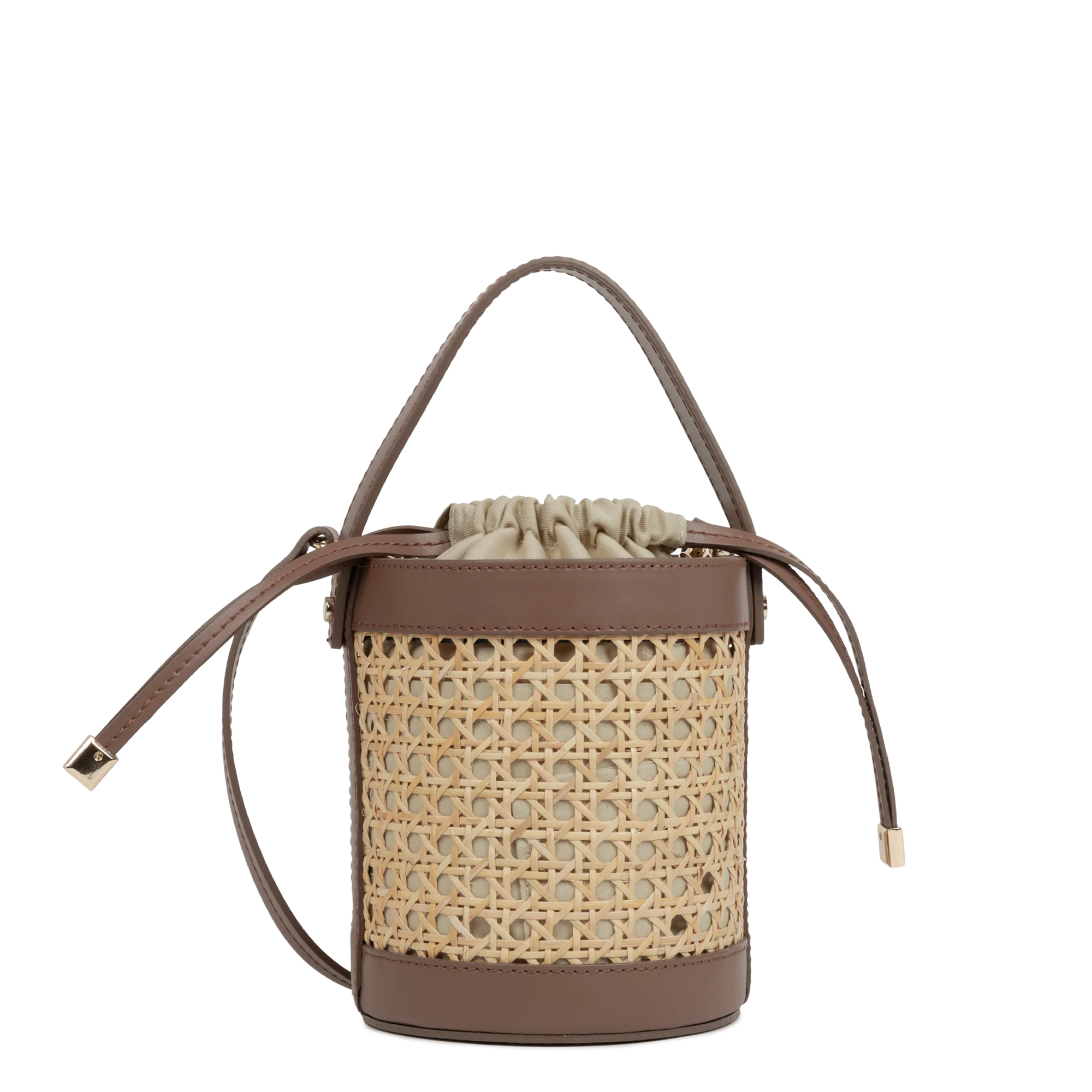 Petit sac seau - Cannage Rotin - Image 7