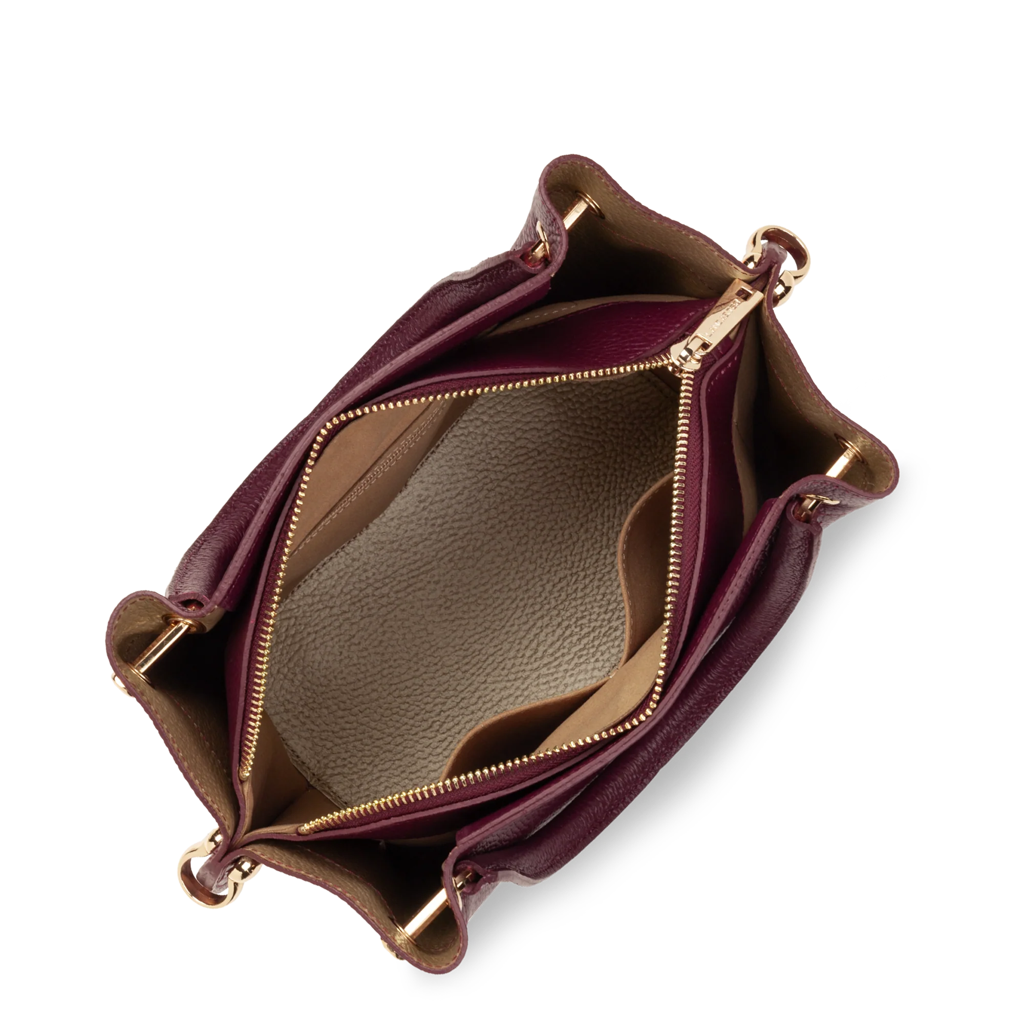 Sac à main - Foulonné Double LOUISA - Image 14