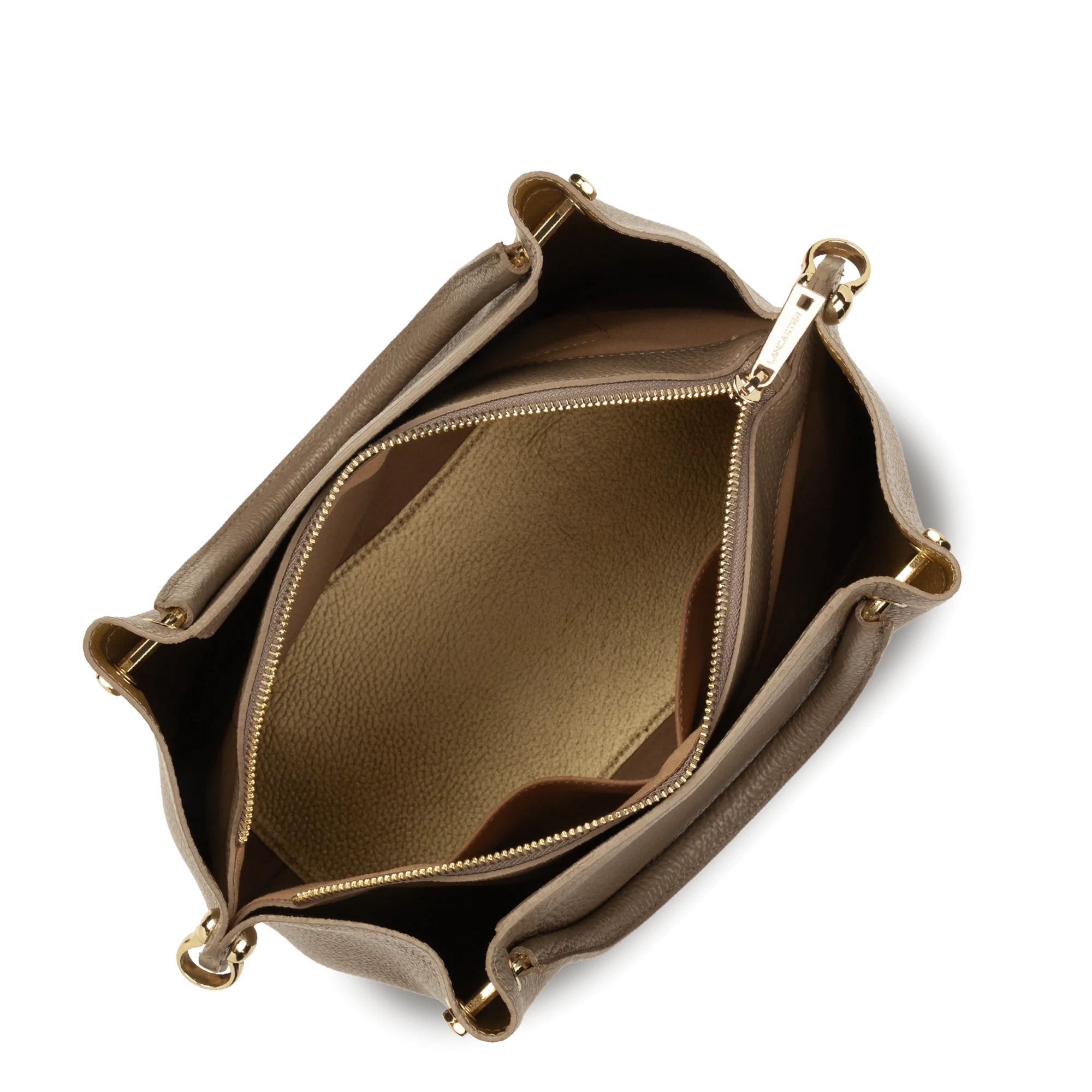 Grand sac à main - Foulonné Double LOUISA - Image 10
