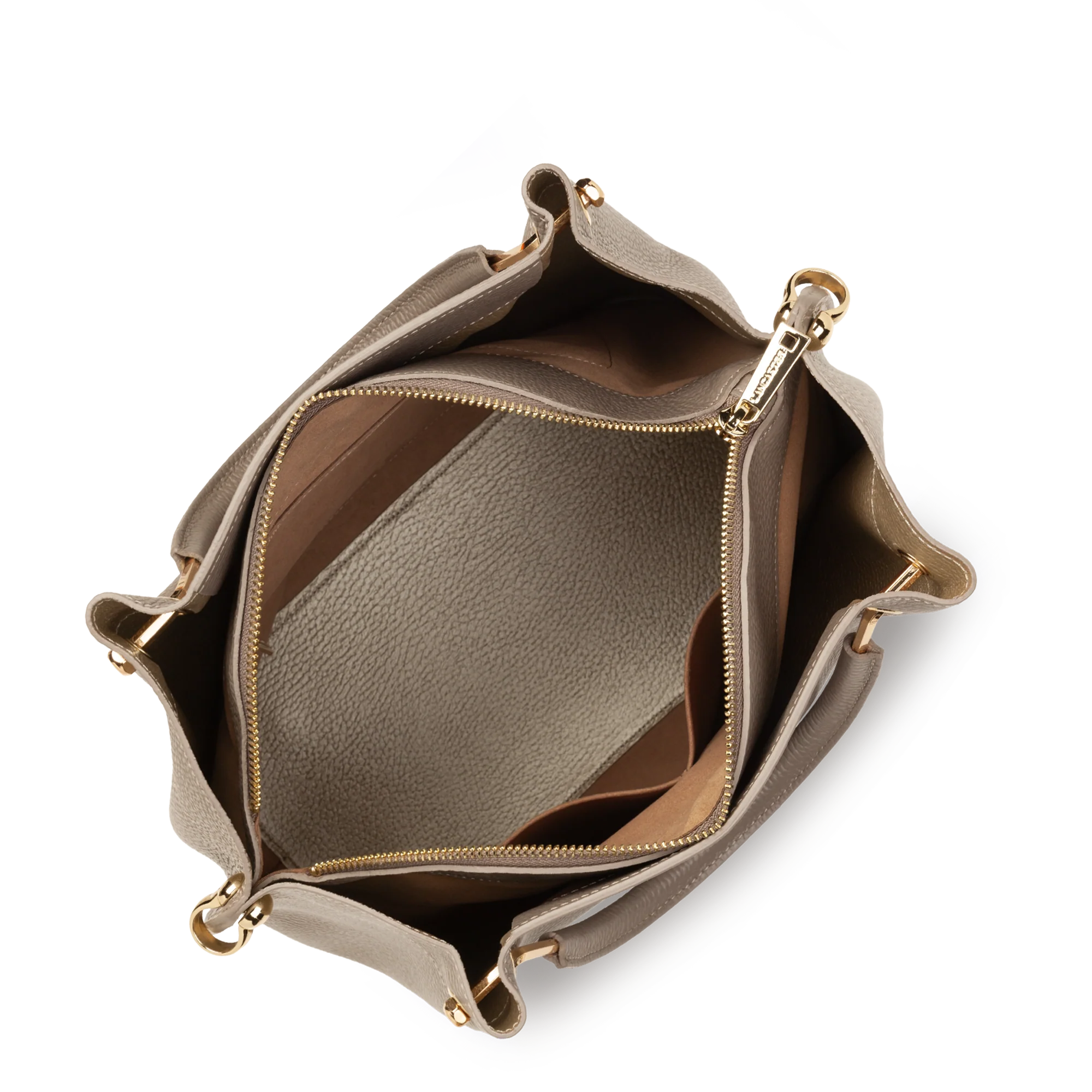 Grand sac à main - Foulonné Double LOUISA - Image 6