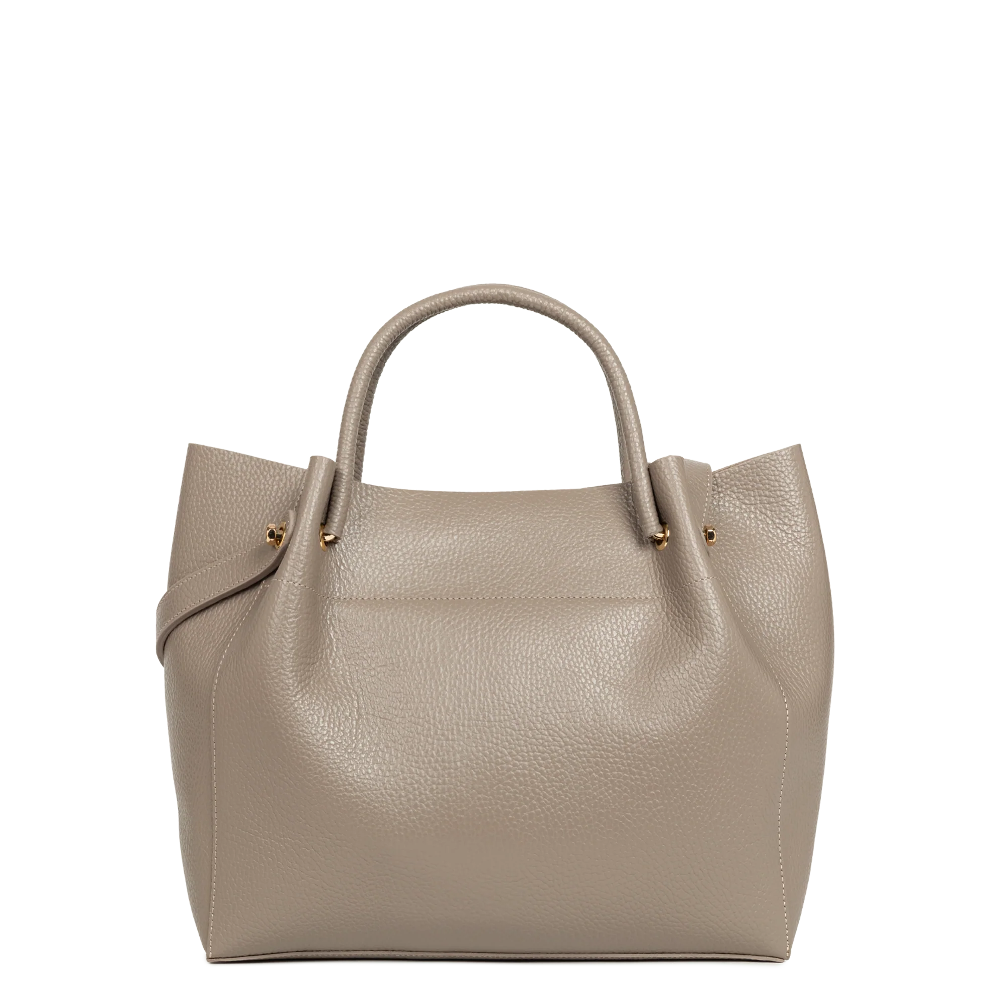 Grand sac cabas épaule - Foulonné Double LOUISA - Image 17