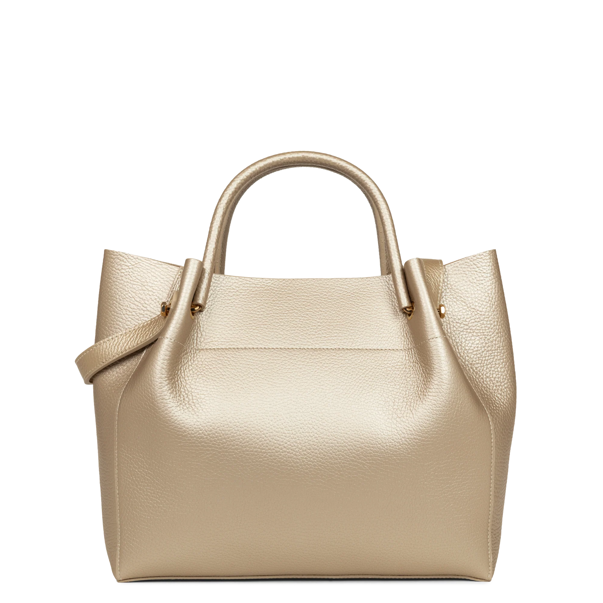 Grand sac cabas épaule - Foulonné Double LOUISA - Image 23