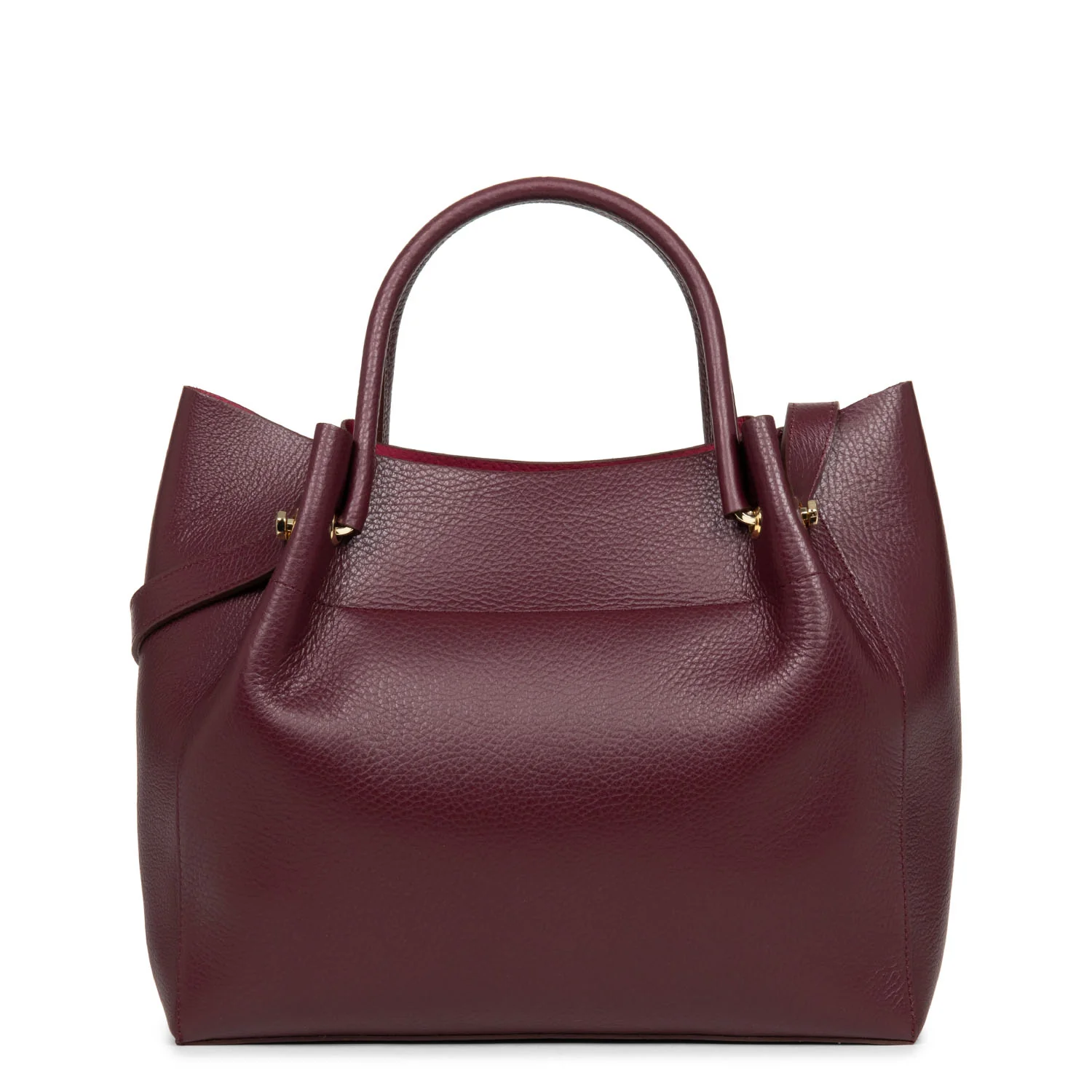 Grand sac cabas épaule - Foulonné Double LOUISA - Image 63