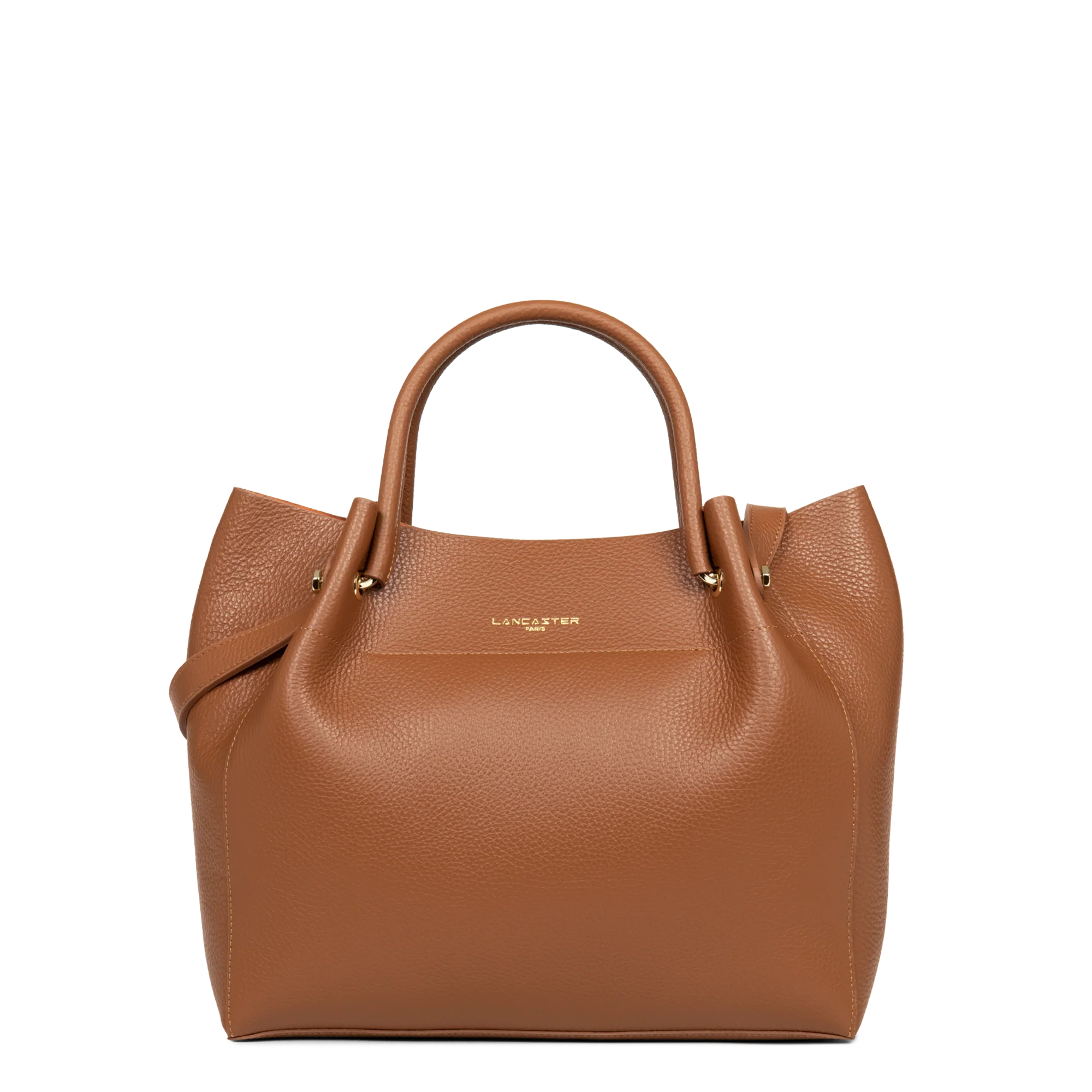 Grand sac cabas épaule - Foulonné Double LOUISA - Image 7