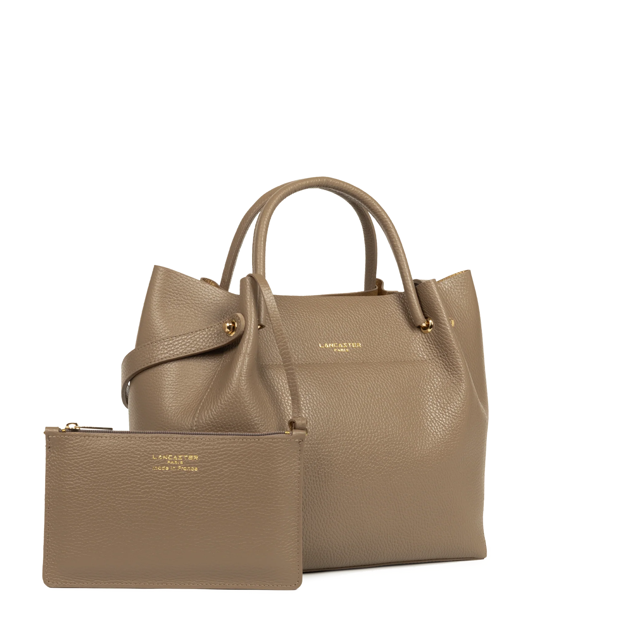 Grand sac cabas épaule - Foulonné Double LOUISA - Image 70