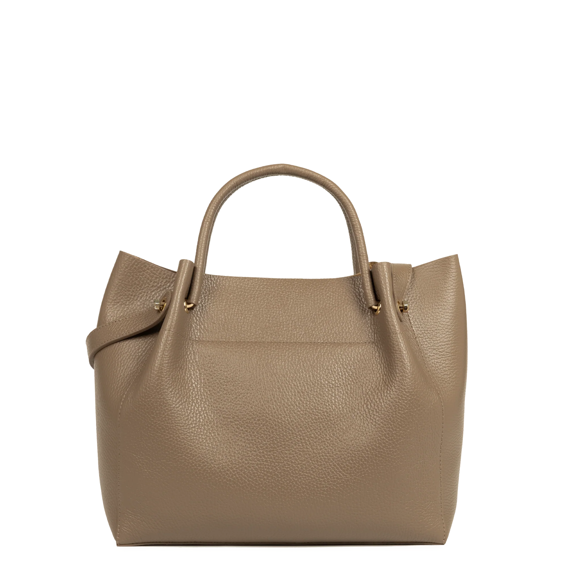 Grand sac cabas épaule - Foulonné Double LOUISA - Image 71