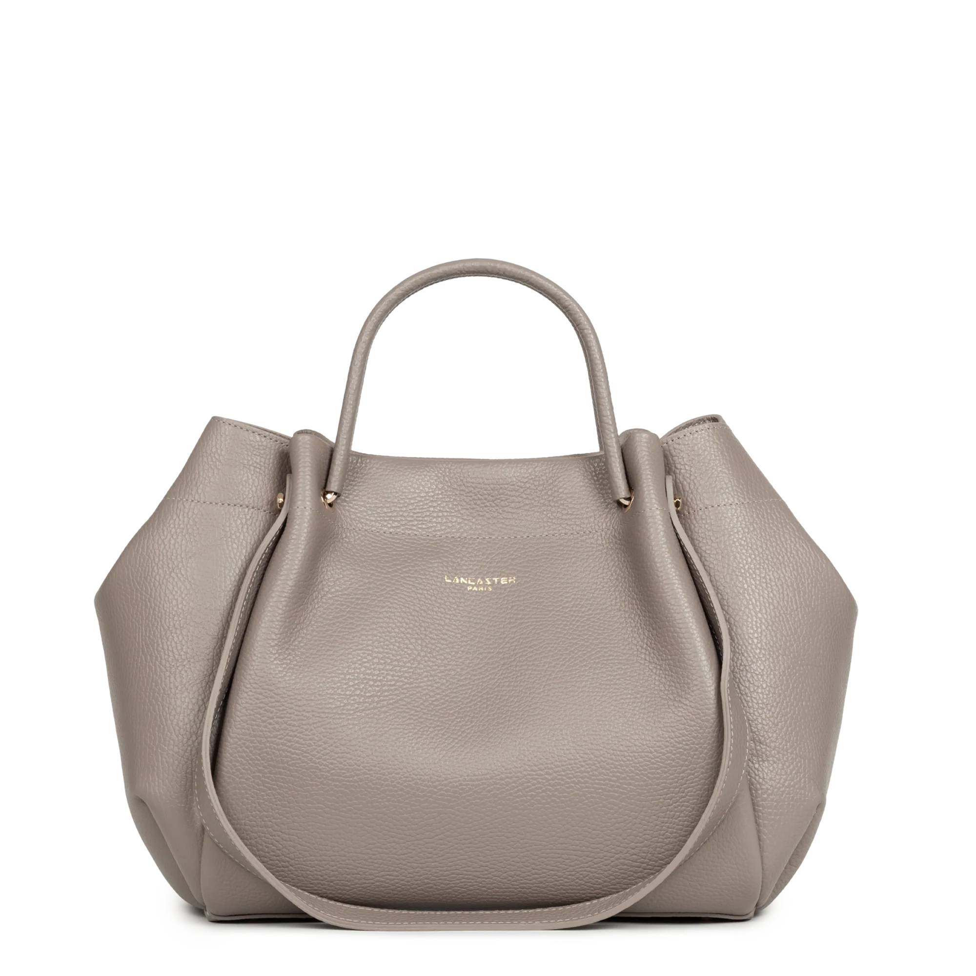 Très grand sac cabas épaule - Foulonné Double LOUISA - Image 21