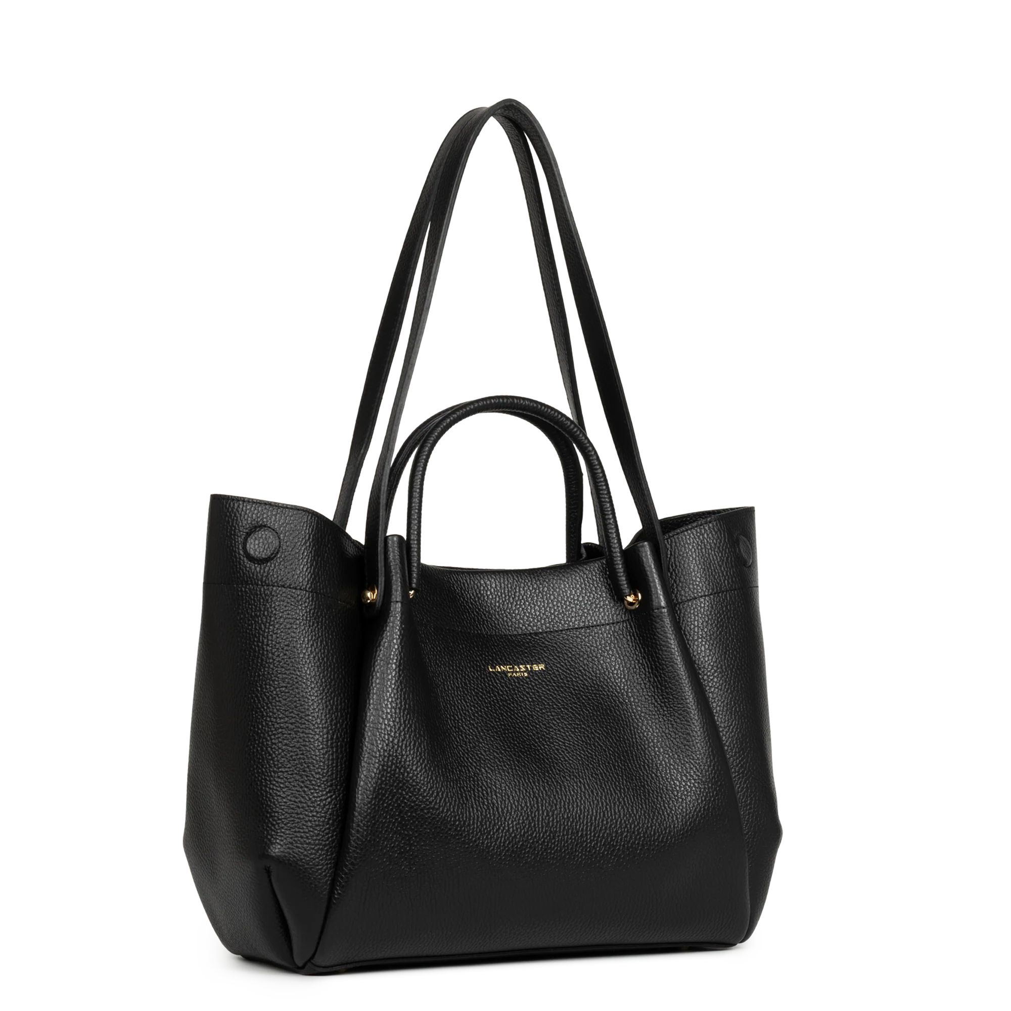 Très grand sac cabas épaule - Foulonné Double LOUISA - Image 25