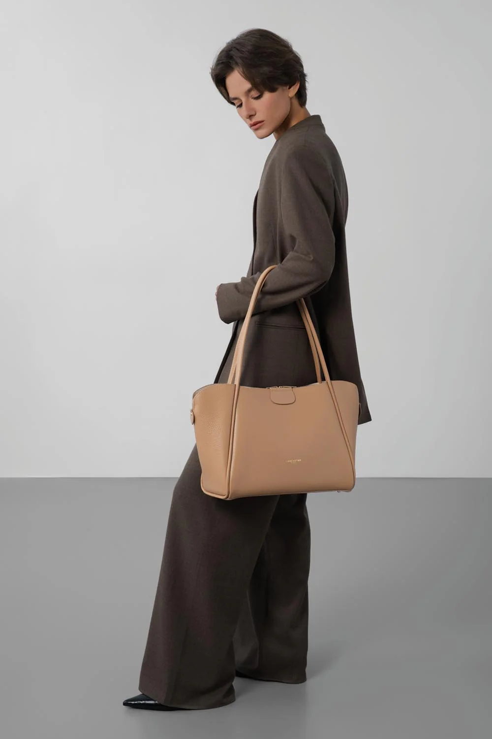 Très grand sac cabas épaule - Ida Double - Image 9
