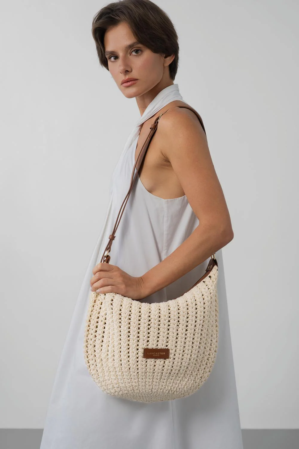 Sac besace - Tressé coton - Image 3